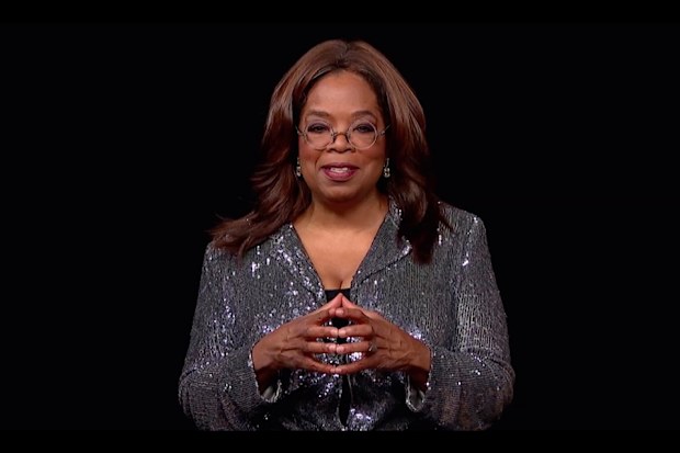 Oprah at the Emmys.