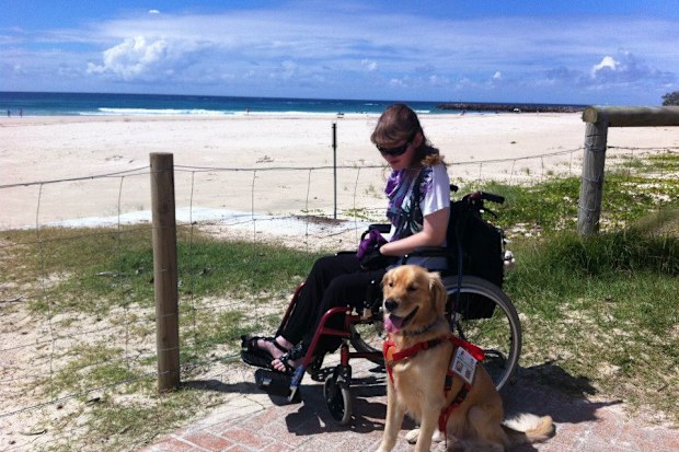 rett syndrome australian woman support animal petstock foundation smart pups