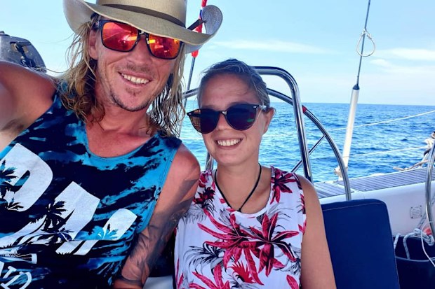 Jake Shepherd and Tamara Ilic, like tens of thousands of Australians, have been locked out because of the country's tough pandemic border lockdown.