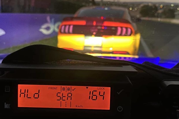 A driver has allegedly been caught travelling at 170km/h on Conrod Straight at Mount Panorama.