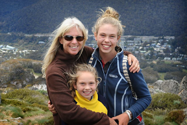 Danny with daughters