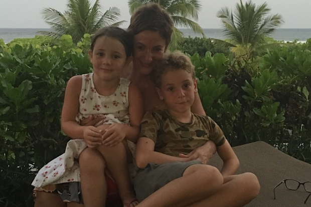 Jenny with children