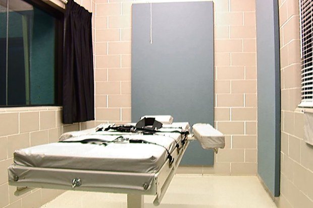 Arizona's lethal injection room. (Photo courtesy Arizona Department of Corrections, Rehabilitation and Reentry)
