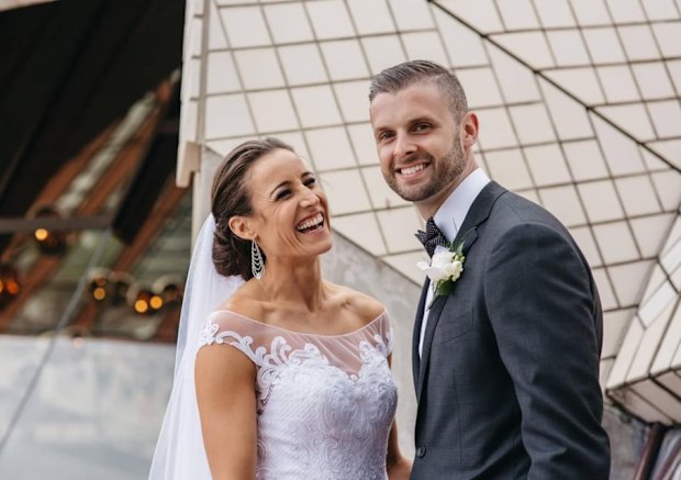 Laura and Dave Tucker tied the knot in 2016.