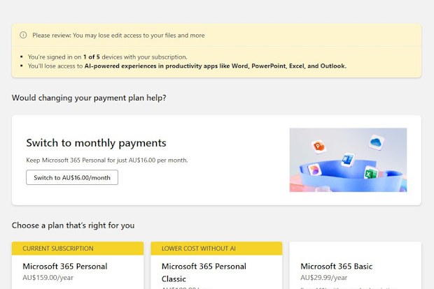 Microsoft Australia is facing court action for allegedly misleading 2.7 million Australians into buying a more expensive subscription plan that includes its AI bot Copilot.