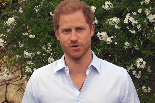 Prince Harry WellChild 2023 video