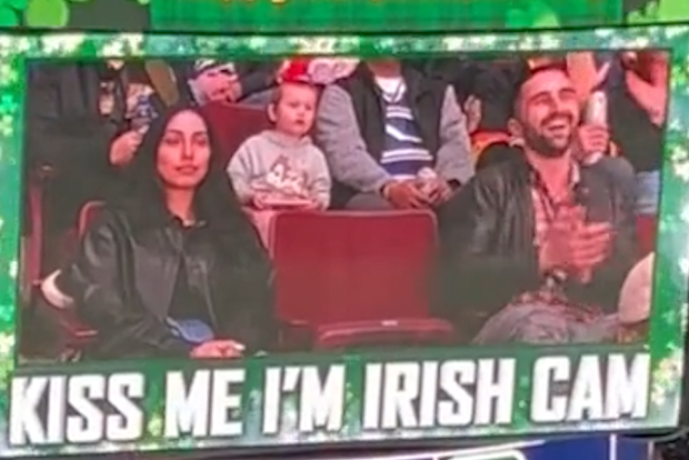 Kiss cam viral clip