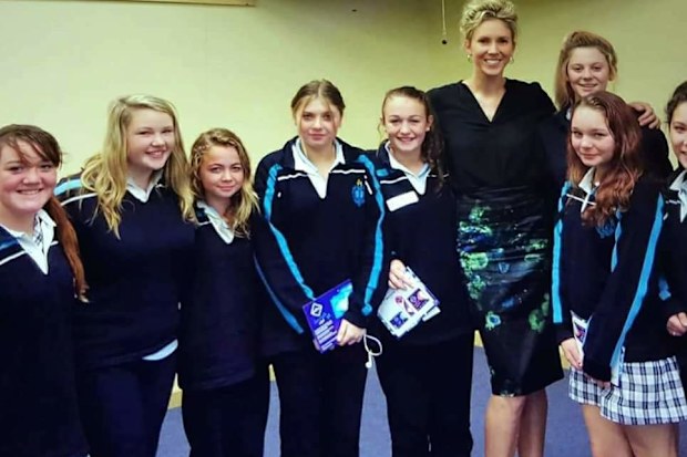 Jacinta Dubojski started speaking at schools to help empower young girls.