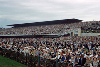 Flemington Racecourse, Melbourne: 1959