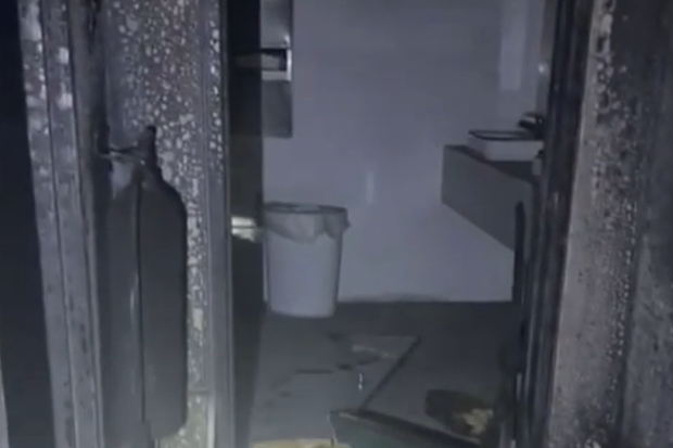 A former client allegedly targeted a law firm on the New South Wales Central Coast with homemade explosives, leaving staff traumatised.