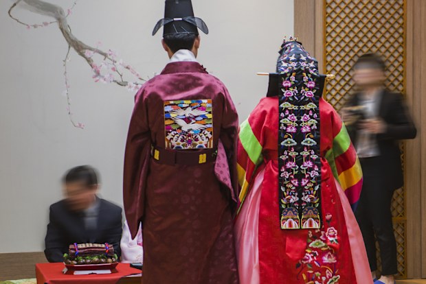 korean traditional wedding ceremony