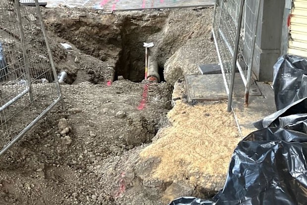 Sinkholes in Melbourne backyards