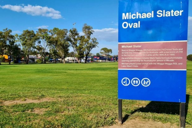 Michael Slater Oval in Wagga Wagga.