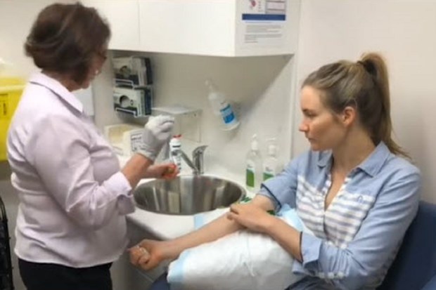 Briony blood test