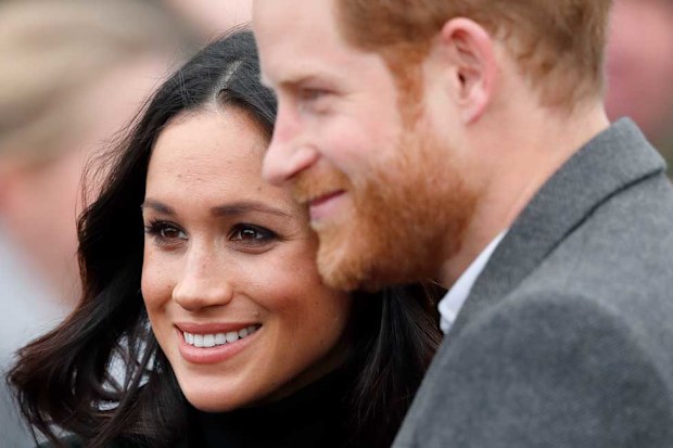 Prince Harry and Meghan Markle go to 'Hamilton' for date night