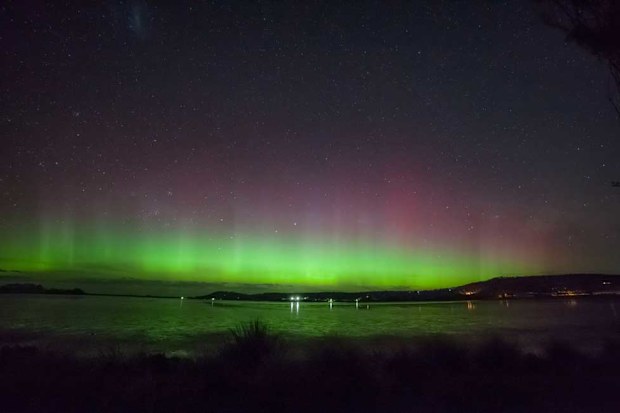 Aurora Australis in Cremorne beach. Image: iStock