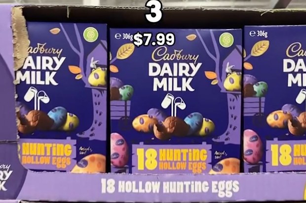 Dairy Milk Hollow Hunting eggs at Costco