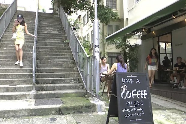 CBD cafes were popular in Hong Kong City, and will now have to adapt to the new laws