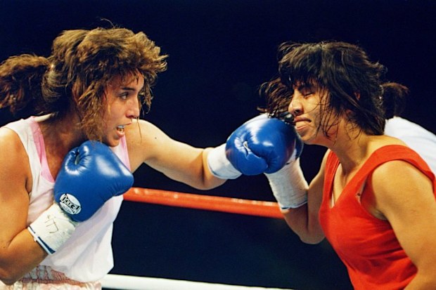 Christy Martin boxing match