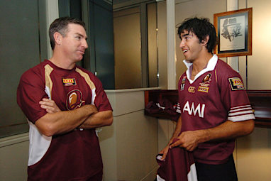 <p>Johnathan Thurston debuts for Queensland in 2005</p>
<p>&nbsp;</p>
<p>&nbsp;</p>