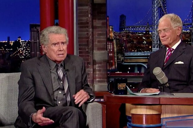 David Letterman, Regis Philbin