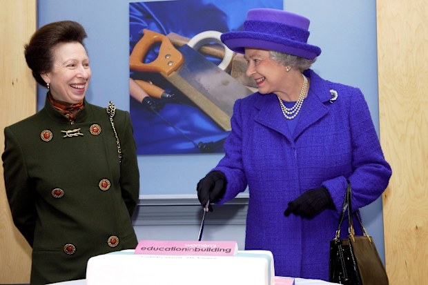 Queen and Princess Anne International Women's Day celebration
