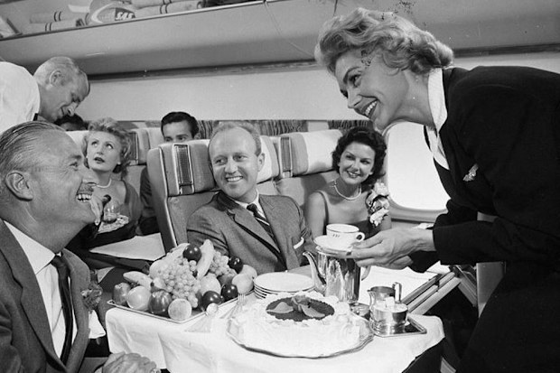 vintage flight attendants