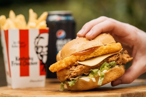 kfc tower burger