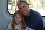 Brooke Warne and Shane Warne