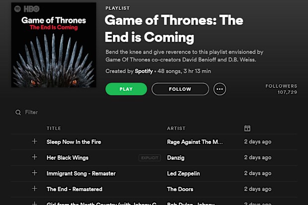 Game of Thrones
