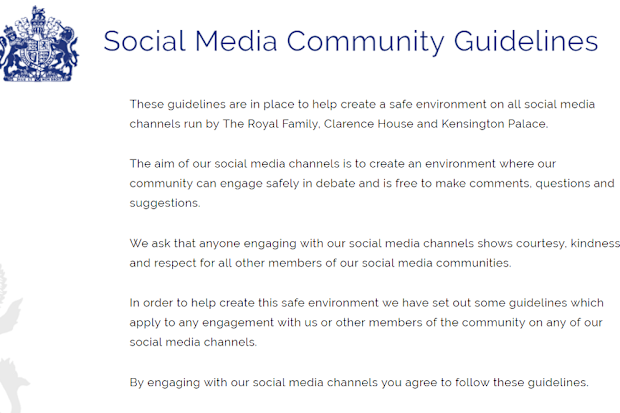 Royal Family social media