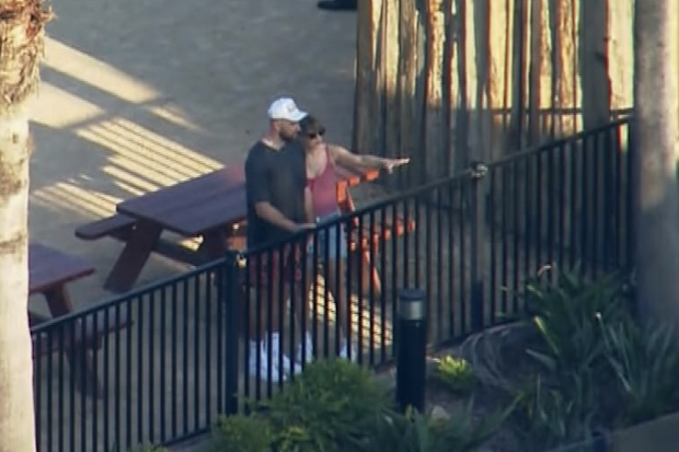 Taylor and Travis at Sydney Zoo
