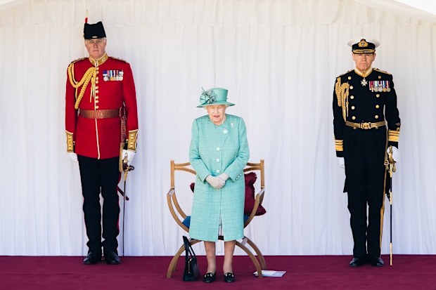 Trooping the Colour was scaled back due to the coronavirus pandemic in 2020.
