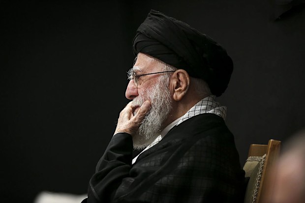 TEHRAN, IRAN - JULY 6: (----EDITORIAL USE ONLY - MANDATORY CREDIT - 'IRANIAN LEADER PRESS OFFICE / HANDOUT' - NO MARKETING NO ADVERTISING CAMPAIGNS - DISTRIBUTED AS A SERVICE TO CLIENTS----) Iranian Supreme Leader Ayatollah Ali Khamenei makes his first public appearance since the war with Israel by attending an Ashura ceremony in Tehran, Iran, on July 6, 2025. Khamenei, who did not join the previous three nights of Muharram mourning events held at his residence on Palestine Street, participated 
