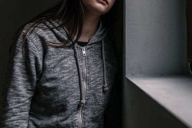Sad teenager