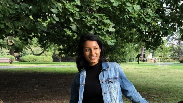 Fintona Girls' School Year 11 student Maiysha Moin.