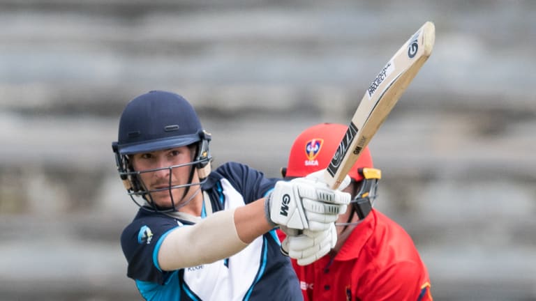 Jonathan Merlo in action at the national under-19 championship.