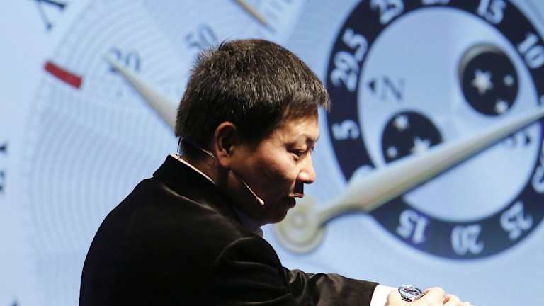 Huawei's Richard Yu gave a strong speech last year.