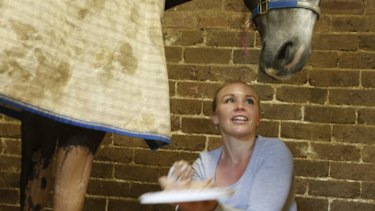 Trainer Clare Cunningham will saddle up So Bizarre in Monday's Jungle Juice Cup at Cessnock.