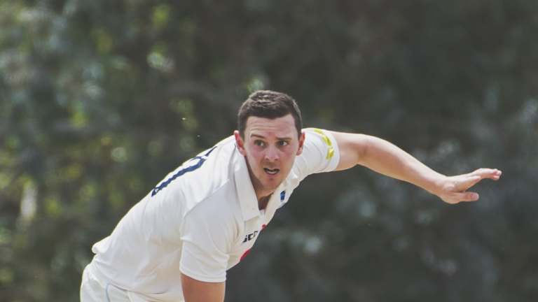 Australian players Josh Hazlewood and Pat Cummins are playing for ACT Comets.