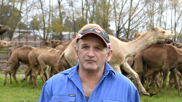 Peter Loffel has traded in camels and cattle, but he also buys horses to send to the abattoir.