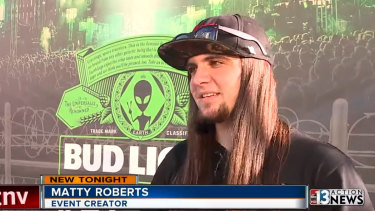 Matty Roberts, Area 51 organiser.