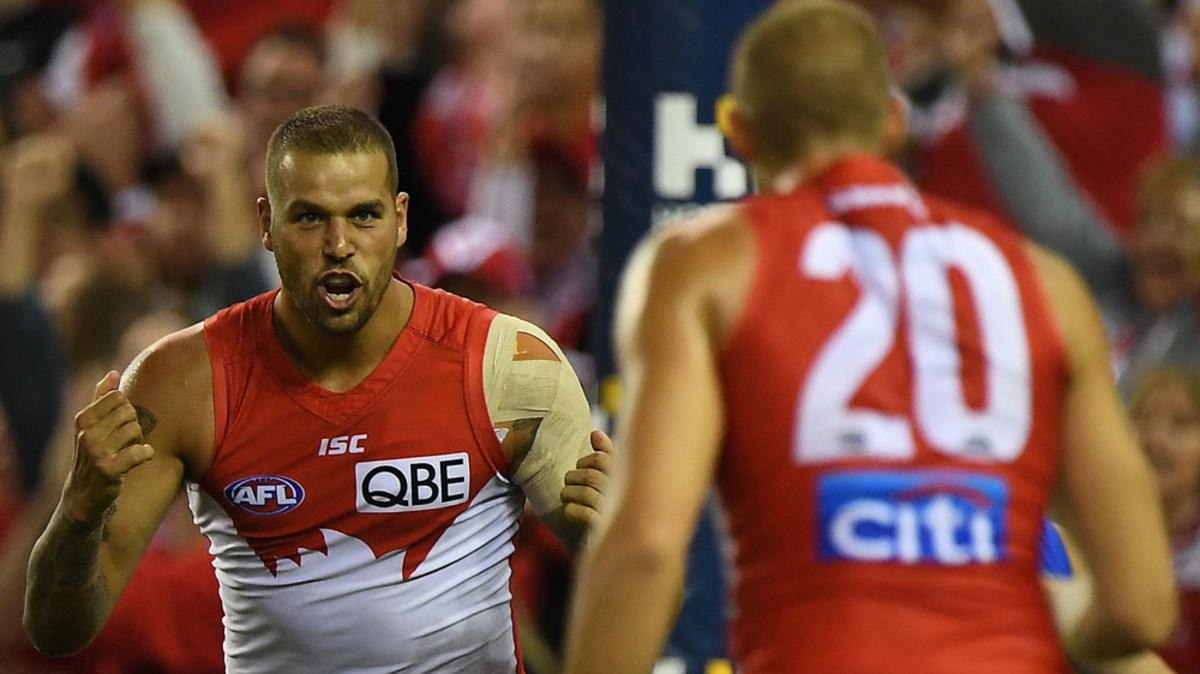Unique Franklin up alongside AFL greats | Nine.com.au
