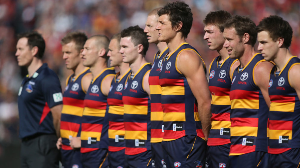 Adelaide Crows to retain anthem stare down for AFL grand final against ...