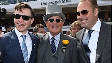 Lloyd Williams had six of the 23 horses in the 2017 Melbourne Cup adding to his collection of Cup victories with his sixth triumph at Flemington, a new record.