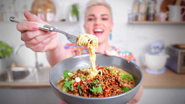 Peanut butter Instant noodles