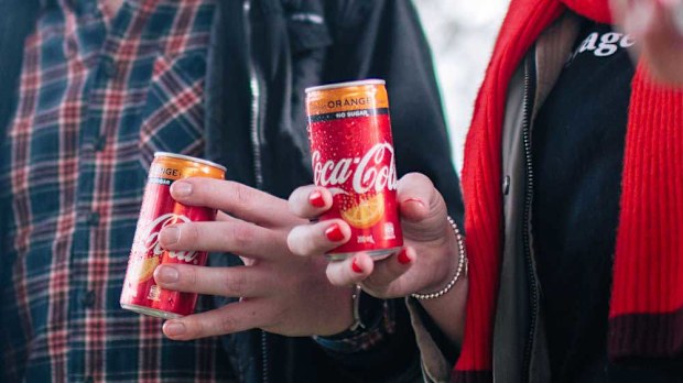 Coca Cola No Sugar Orange arrives