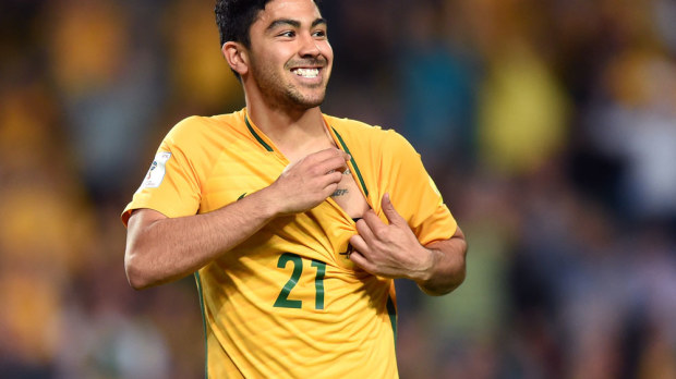 Massimo Luongo will miss the match against Thailand. (AAP)