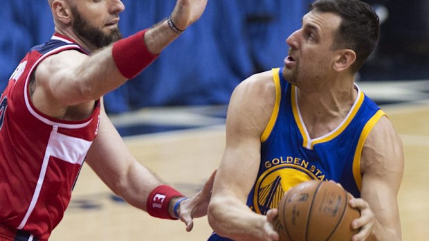 Andrew Bogut. (AAP)