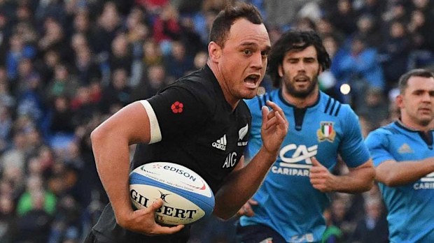 All Blacks flyer Israel Dagg. (AAP)